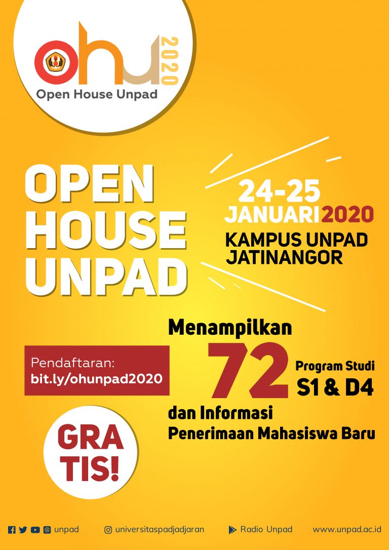 Open House Unpad 2020, Come On Join With Us!