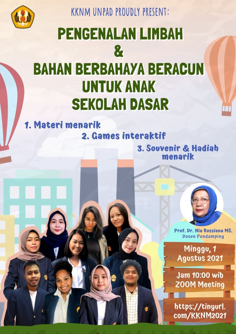 Webinar, Pengenalan Limbah dan Bahan Berbahaya Beracun untuk Anak