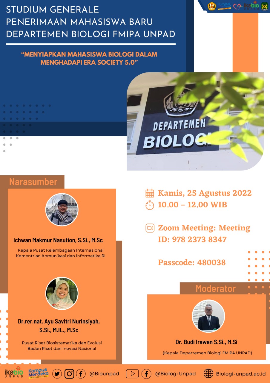 Studium Generale Biologi Unpad 2022