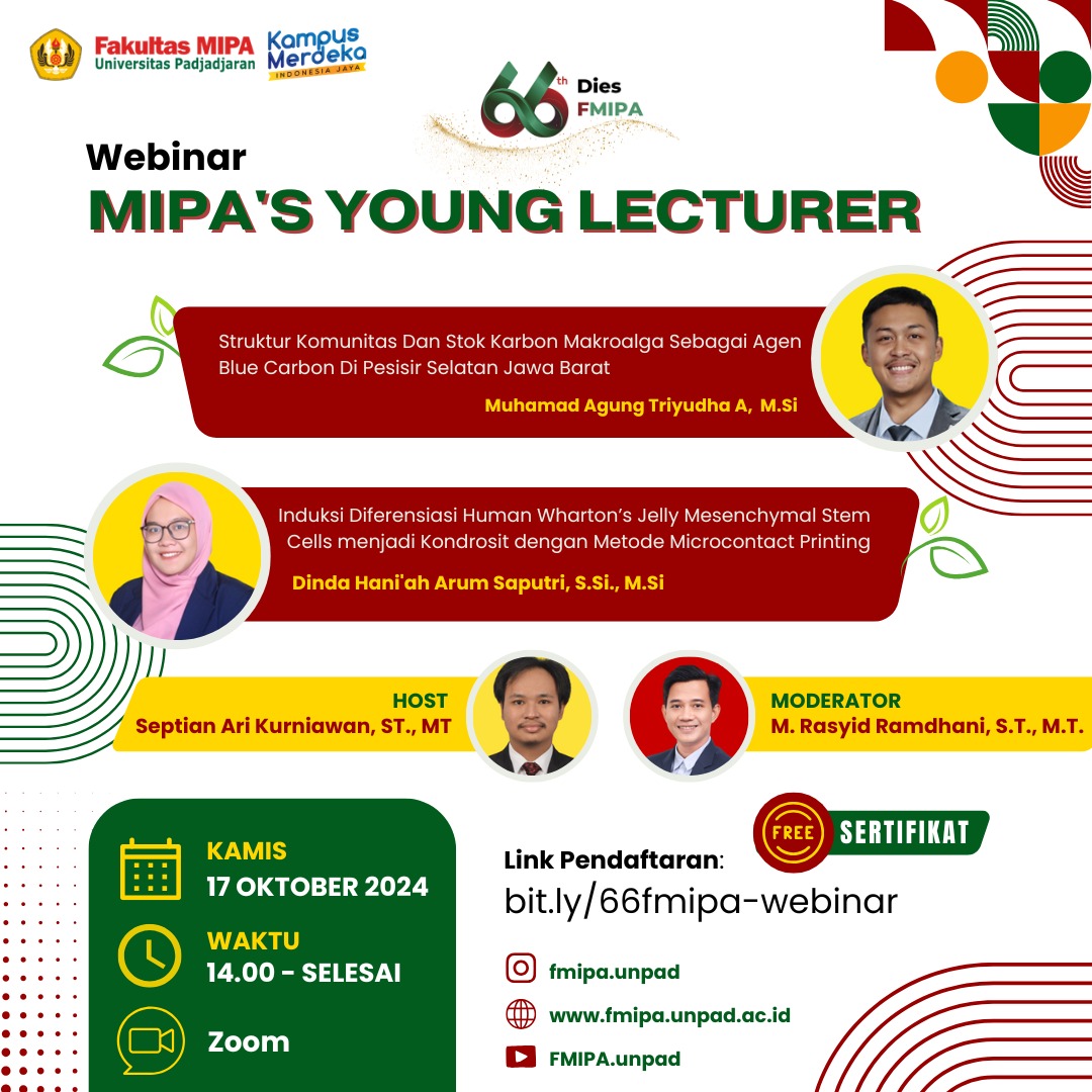 FMIPA Young Lecturer Webinar - Session 1