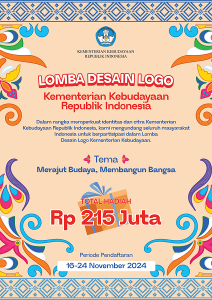 Ministry of Education and Culture Republic of Indonesia National Logo Design Competition 2024